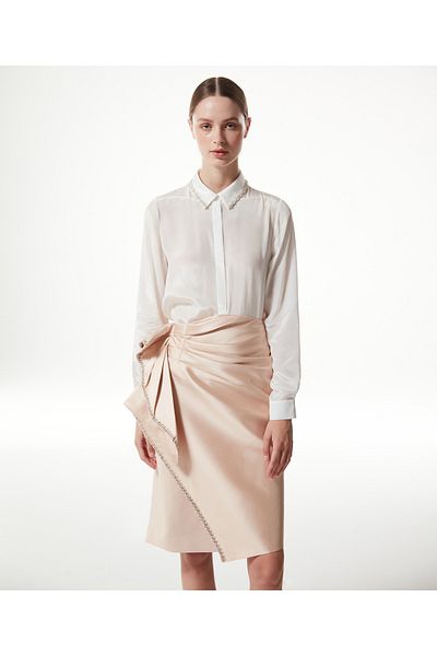 Machka Women's Off-White Blouse