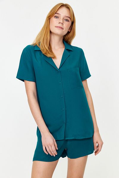 Trendyol Collection Піжама з нафтової віскози THMSS19PT0004