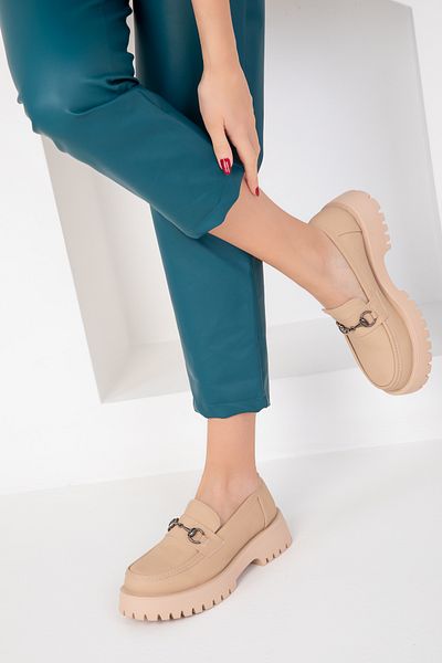 SOHO Nude Matte Damen Freizeitschuhe 18744