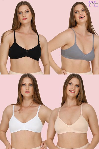 par lingerie pl СУТИЕН ЗА КЪРМЕНЕ ОТ 4 ЧАСТТА, ЧЕРЕН-БЯЛ-КОЖЕН-СИВ