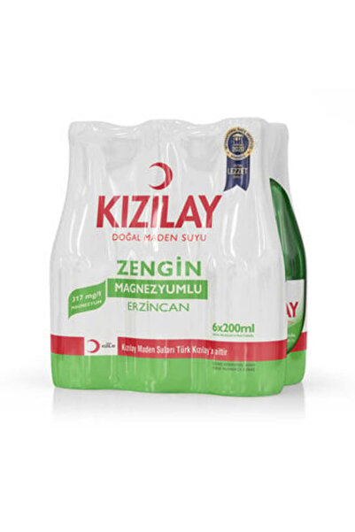 Kızılay Erzincan Doğal Maden Suyu 6X200 ml