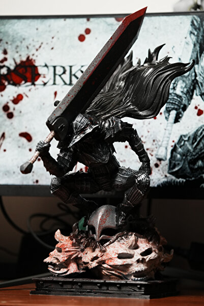 VeyernCraft Guts Berserk Anime3D 12K SLA Reçine 50 CM