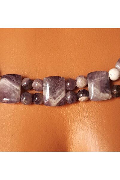 Asteria Elite Premium Series Special Design Amethyst Spiritual Awakening Balance and Healing Necklace Bracelet Set