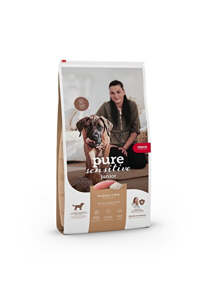 Mera Pure Sensitive Junior Hindili Yavru Köpek Maması 12,5 kg