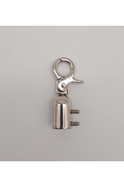 angel çanta aksesuar إكسسوار حقيبة Angel مقاس 12 مم، لون فضي، خطاف، قطعة واحدة