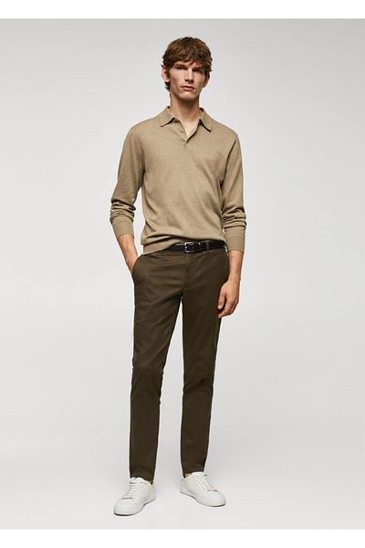 MANGO Man Slim fit serj chino trousers
