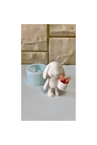 WAMMOLDS Sevimli Kovalı Tavşan Silikon Kalıp