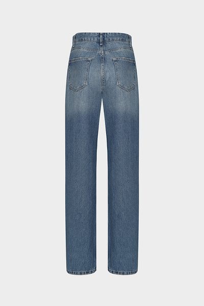 Açelya Okcu Ψηλόμεσο Mid Jeans Relaxed Mom Fit