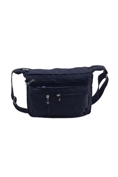 Baginn Geantă de umăr pentru femei Klinkır Black - 25*20 cm, buzunare multiple și curea încrucișată