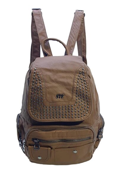 Baginn Rucsac de damă din piele S.Spalata Model Trock Multi-Buzunare Ideal pe...