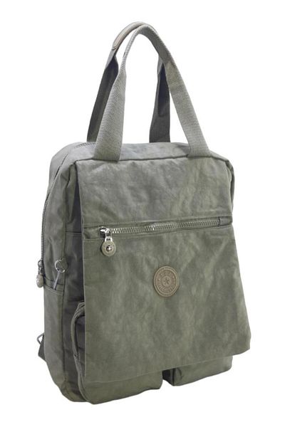 Baginn Γυναικείο σακίδιο πλάτης Klinkir Fabric με κάλυμμα πολλαπλών τσέπης Ελαφρύ αδιάβροχο ύφασμα