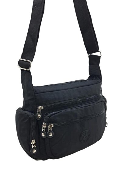 Baginn Geantă de umăr Poștaș pentru femei, cu curea încrucișată, cu buzunare ...