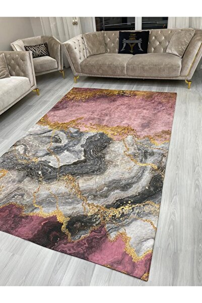 zirvetedarik غطاء سجاد مطاطي من القماش المخملي