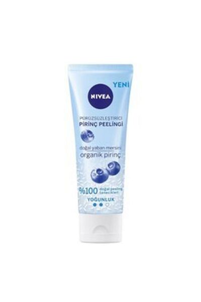 NIVEA ( SMALL COTTON GIFT ) Nivea Organic Rice Smoothing Peeling 75 Ml ( 1 PC )