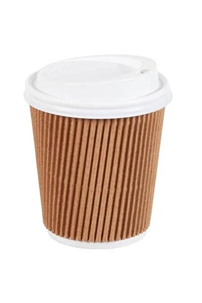 GİZPAK 8 Oz Plastik Kapak Sıcak 80mm 100 Adet