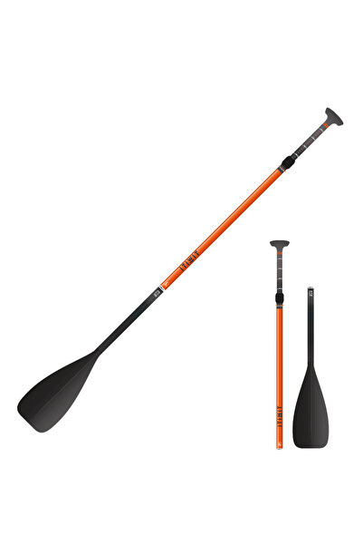 Decathlon Ayarlanabilir Stand Up Paddle Küreği - 170 / 210 Cm - L Boy - Karbo...