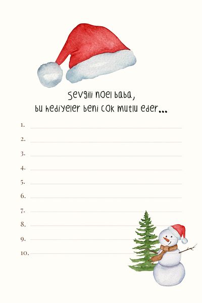 Lafarge New Year's Ornament Wishes Gift List New Year Welcome 2024 Children's Gift