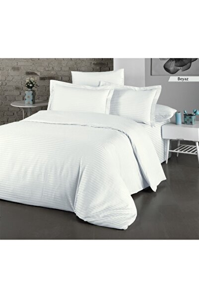 Nuşa Gold Saten Deluxe 100% бавовна двоспальний комплект постільної білизни