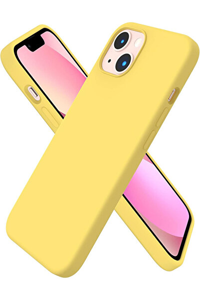 BCNCASE Iphone 13/14 Uyumlu Içi Kadife Lansman Silikon yumuşak esnek tam koru...