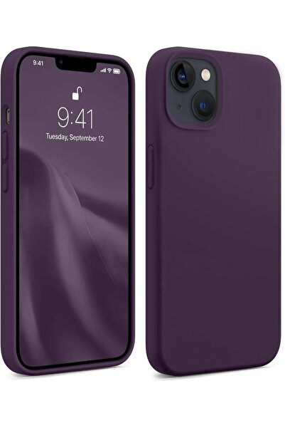 BCNCASE Iphone 13/14 Uyumlu Içi Kadife Lansman Silikon yumuşak esnek tam koru...