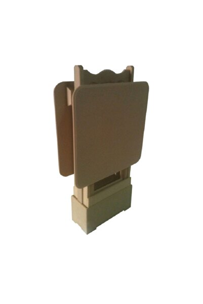 Altınyapı Hobi Market 2'li Çanta Kare Zigon Sehpa Ham Mdf Ve Boyasız