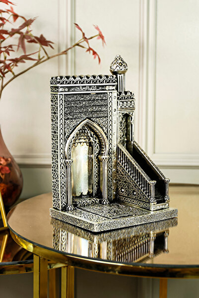 Hac Umre Hediyelik BİBLO HEDİYELİK OBJE MİHRAP MİNBER LÜKS DEKORATİF SÜS