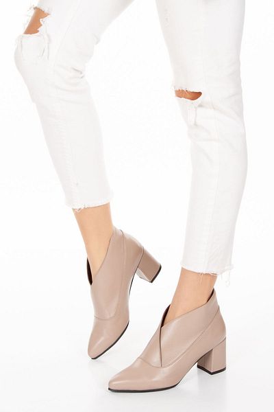 derithy Begona Genuine Leather Boots-pyr0827-mink