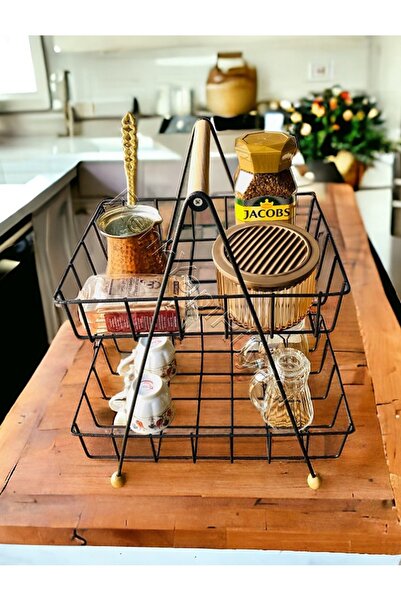 RENK YAPI RÜYASI COȘ DE Sârmă cu două straturi pentru colț de cafea ORGANIZAT...