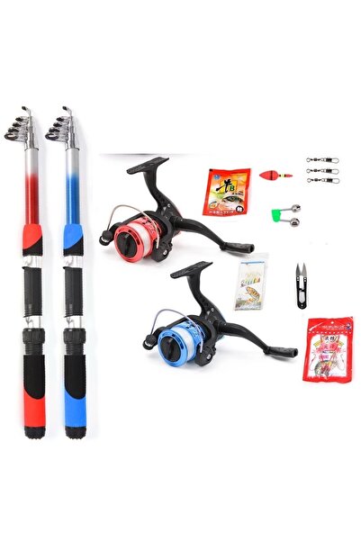 Halbart 2'li Tam Takım Hobi Kıyı Olta Seti