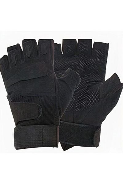 Blackhawk Military Tactical Half Finger Supported Pilot Gloves