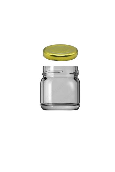 ArtElegant 29mlMini Glass Jar (3 PCS) Specimen, Food, Wedding and Henna Confectionery