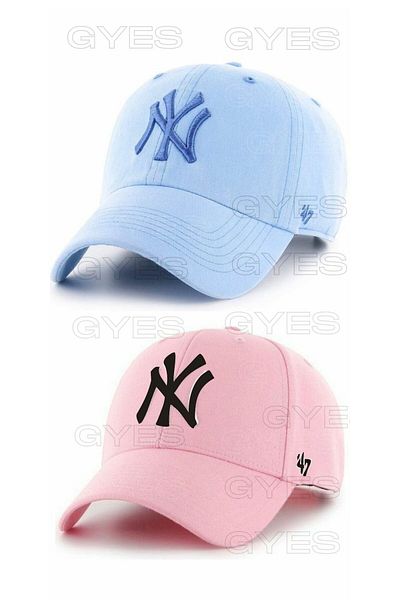 GYES Sports Nylon Hat Unisex Set of 2 Adjustable with Velcro on the Back