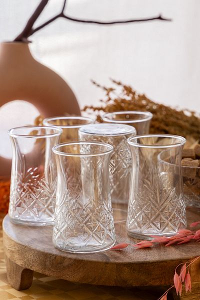 Paşabahçe 6-Piece Tea Cup Timeless 160 Cc