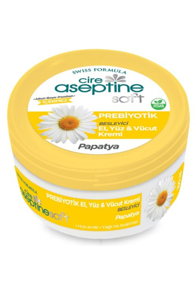 CIRE ASEPTINE Soft Prebiotic Daisy Hand Face and Body Cream 100 ml