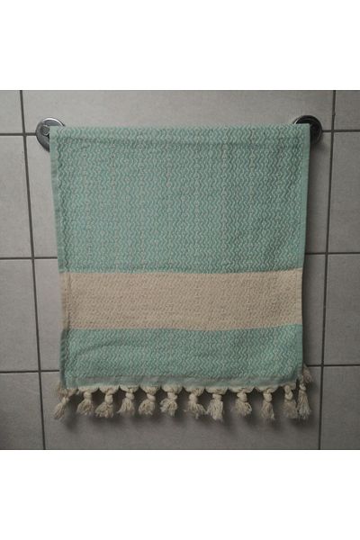 Beauty Box 50cmx80cm Light Blue Sports Hand Face Towel 100% Cotton Loincloth Turkish Bath Bathroom Hand Towel