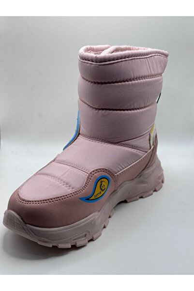 Alessio Kız Erkek Çocuk Yandan Bantlı Yüksek Taban Içi Kürklü Karbotu