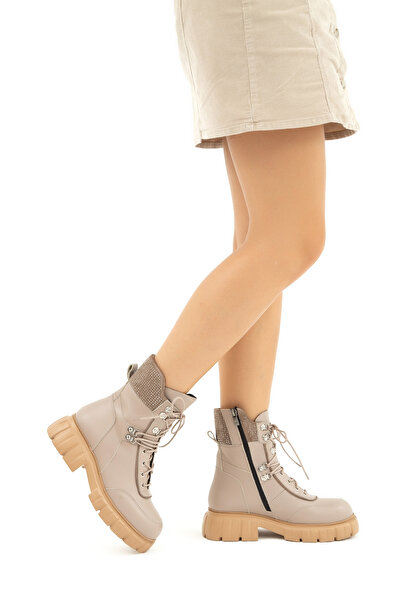 Tamer Tanca Kadın Hakiki Deri Casual Bot 33 02647 Bn Bot Sk 22/23