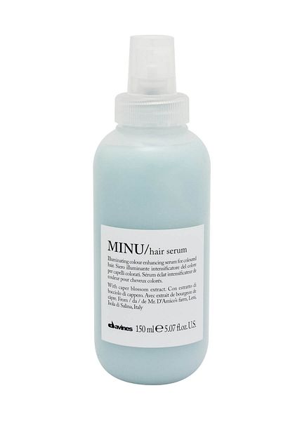 Davines Minu Hair Serum - 150 ml Leave-in Hair Serum for Coloured Hair