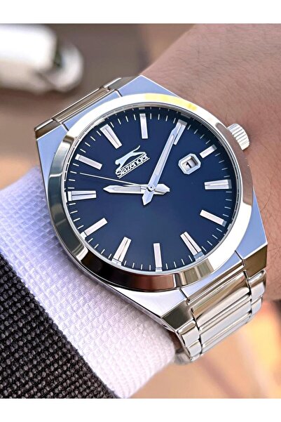 Slazenger ESL.09.2102.1.01 Slazenger Çelik Kordon İyon Kasa 50 Mt Suya Dayanı...