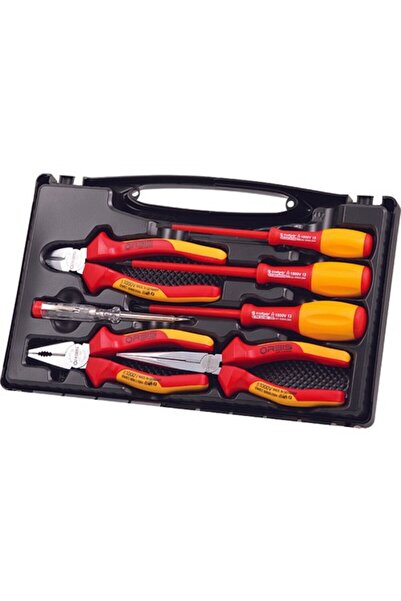 Genel Markalar Orbis 76-183 Vde 1000 Volt İzoleli Pense ve Tornavida Takımı M...