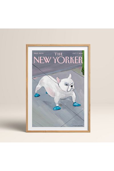 HOMEPACK Комплект от 3 рамкирани картини, плакат от серията New Yorker, HPN167
