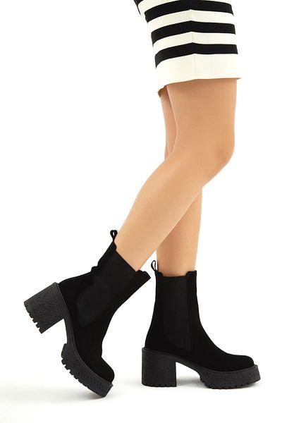 Tamer Tanca Women's Leather Casual Boots 934 9283 Bn Boots Sk22/23