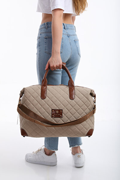 By Hakan MIAMI POLO 1203E Valisa de mană mare Geantă de vacanta de voiaj SAND