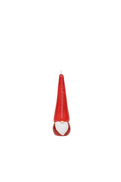 ÇIRPAN EV RED DAMSON CHRISTMAS CANDLE 23x8CM