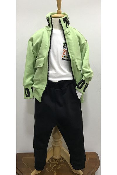 Çikoby Baby Boy Size Zippered Tracksuit
