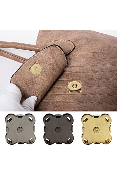 DAYBAG Örgü Çantaya Dikmeli Mıknatıs Kapatma Kilidi 10 Çift