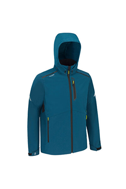 Decathlon Erkek Softshell Mont - Yeşil - Sailing 900