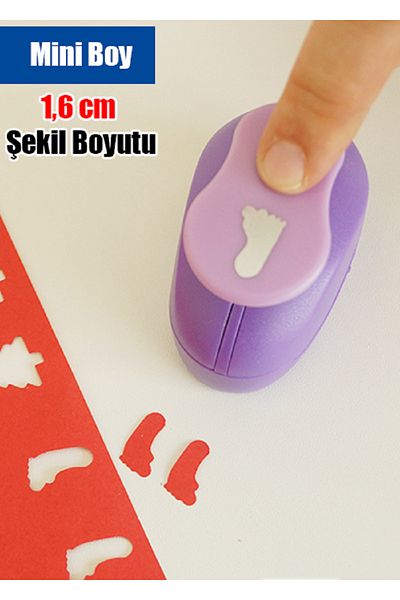 Bigpoint شكل قدم صغير الحجم 1.6 سم