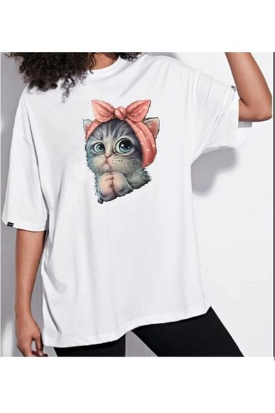 Pelna T-shirt oversize με στάμπα unisex λαιμόκοψη πληρώματος