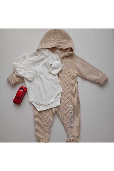 Nipperland 100% Knitwear Girl/Boy 2 Piece Set